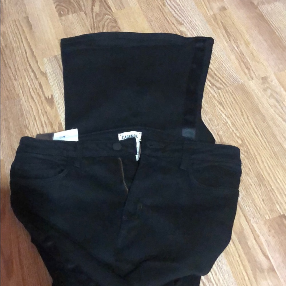 NWT The Solana Big Flare black pants Size 29